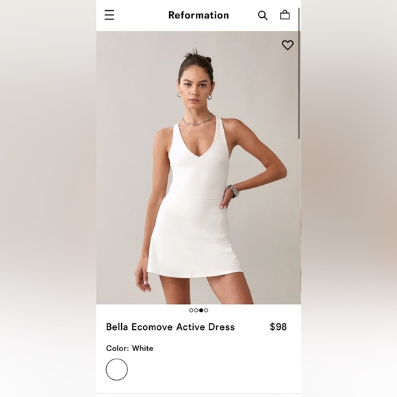 Reformation Bella EcoMove Dress - Picture 3 of 3